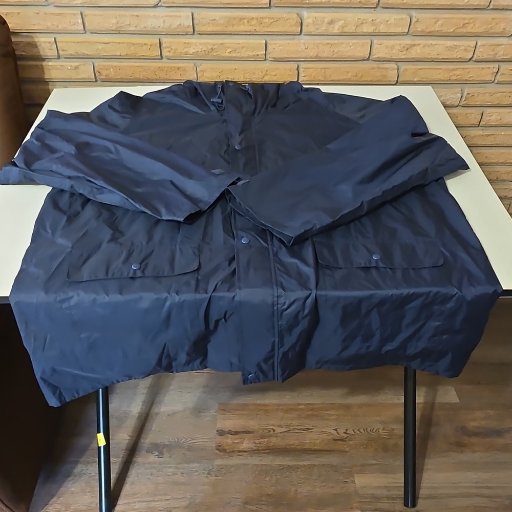 WearGuard Navy Hooded Security Work Jacket 3XL Nylon/Polyester Style 840